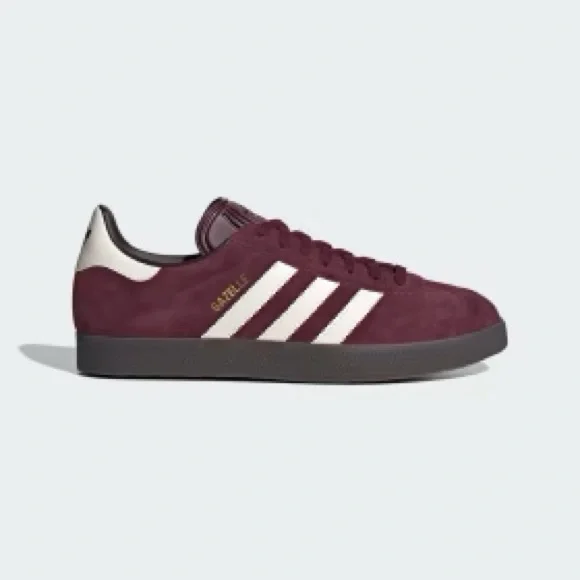 adidas | Shoes | Adidas Gazelle Burgundy Sneakers | Poshmark